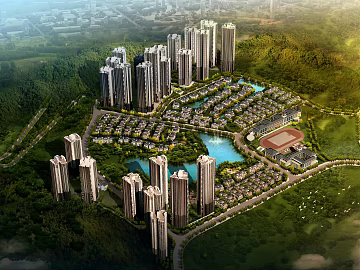 Urban style 3d model
