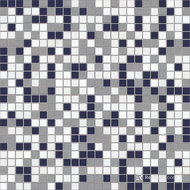 Mosaic Ceramic Map texture