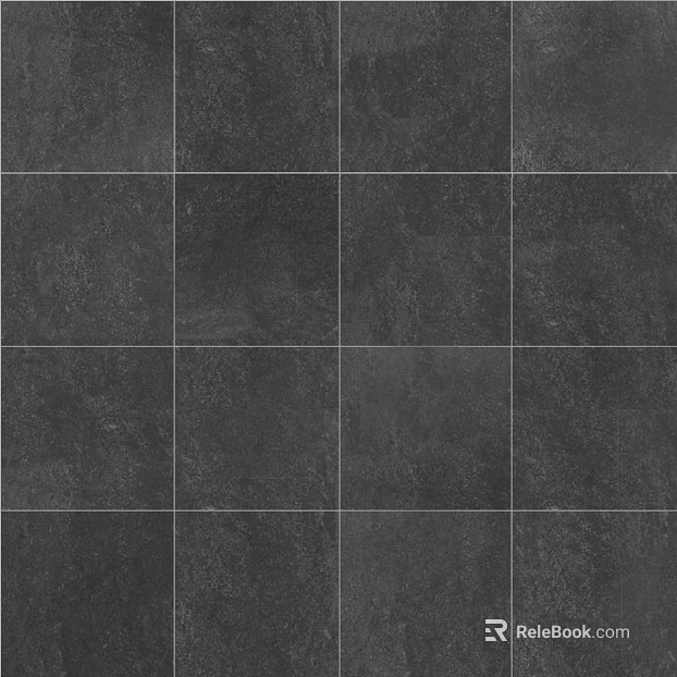 Cement brick dark gray square stone slab texture