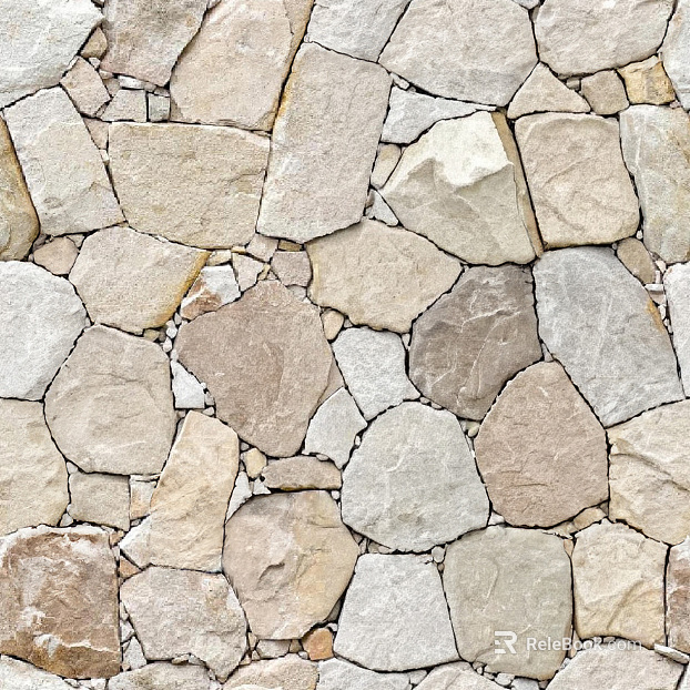 Light beige culture stone mushroom stone crushed stone fur stone stone wall texture