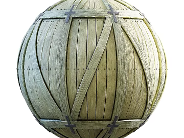 Wood Panel PBR texture (ID:ffach427894)