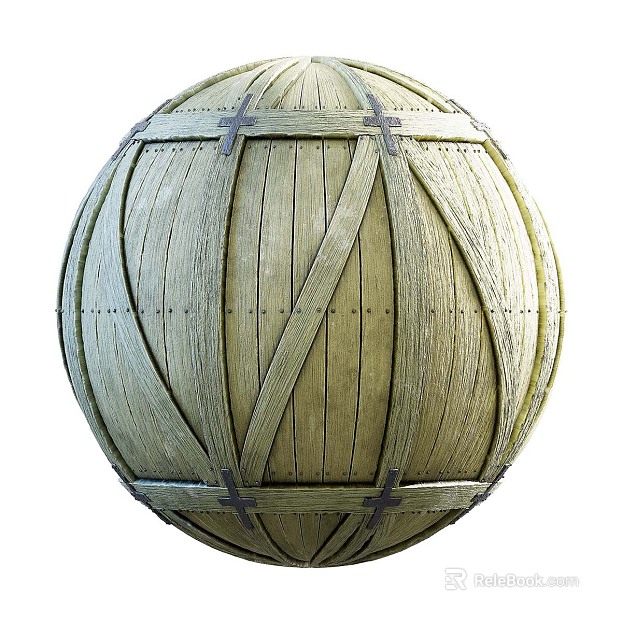 Wood Panel PBR texture
