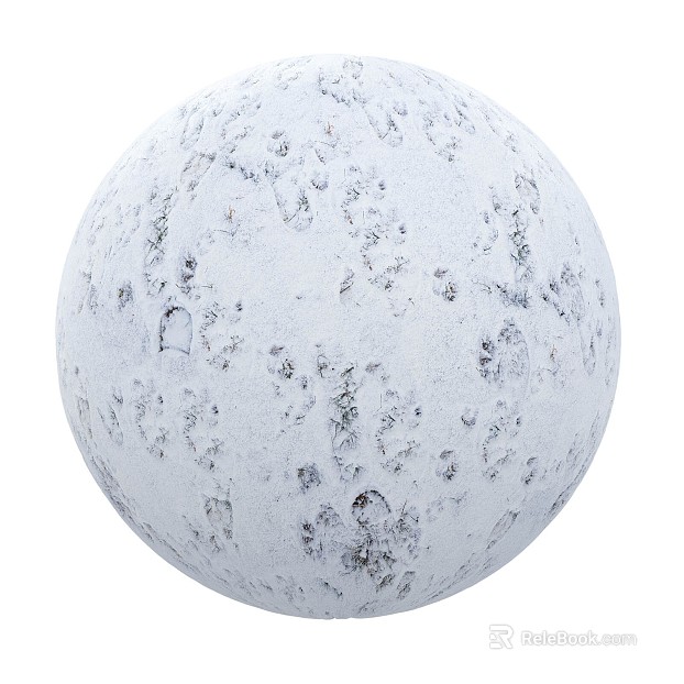 Snow PBR texture