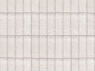Three-dimensional carved glass bricks, relief-textured glass bricks 3d model