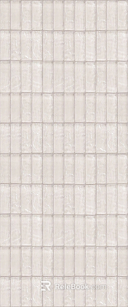 Three-dimensional carved glass bricks, relief-textured glass bricks texture