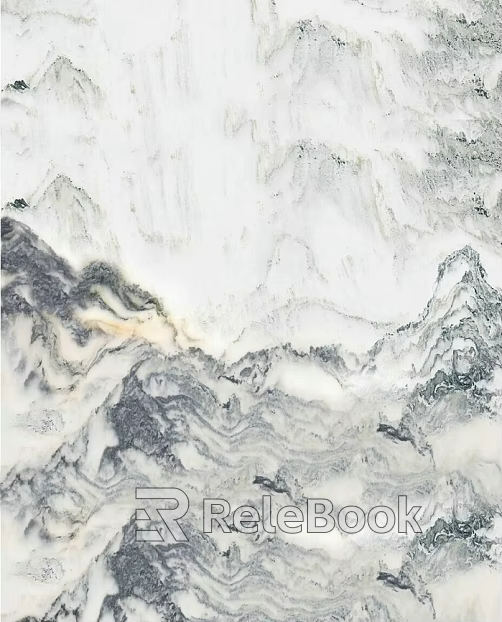 landscape marble ink landscape rock plate texture
