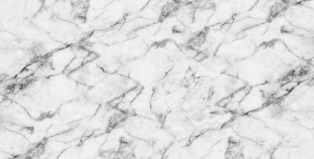 Marble with a reticulated pattern texture