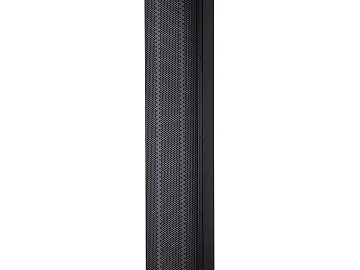 Black perforated metal audio screen cover texture (ID:ffaeh123374)
