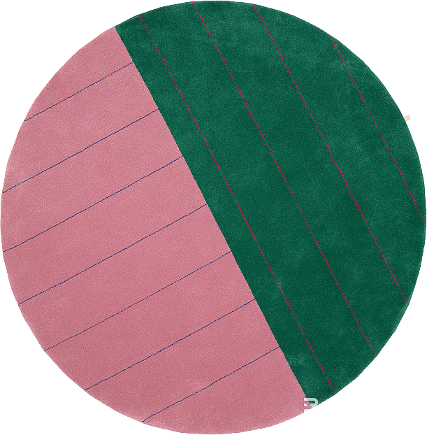 Round carpet texture