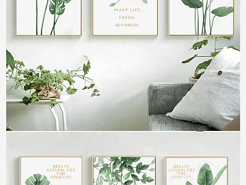 Plant painting texture (ID:ffaag92287)