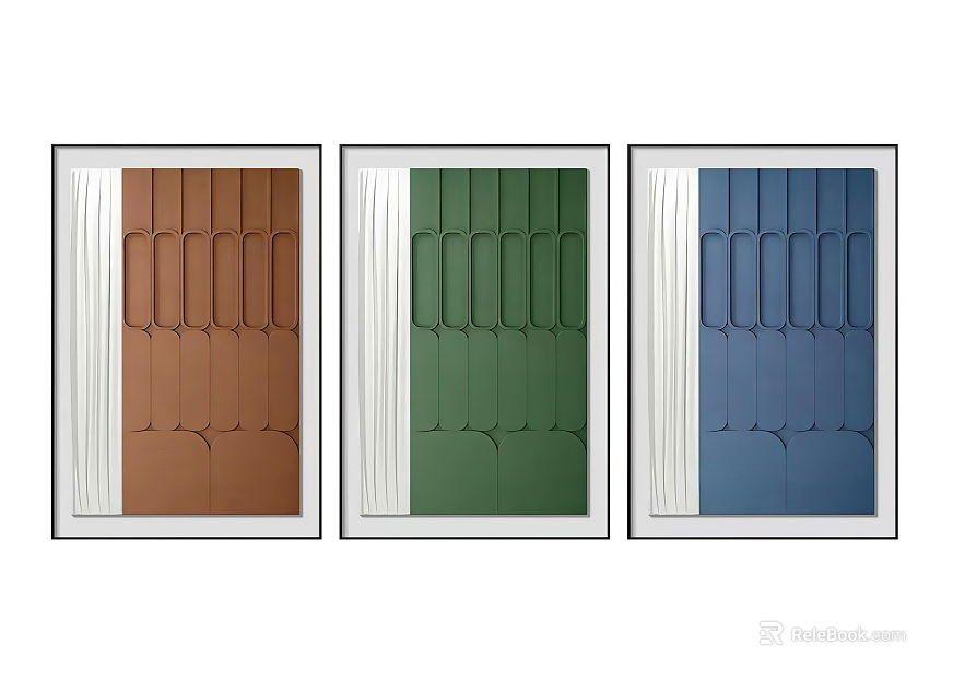 three-dimensional physical painting texture