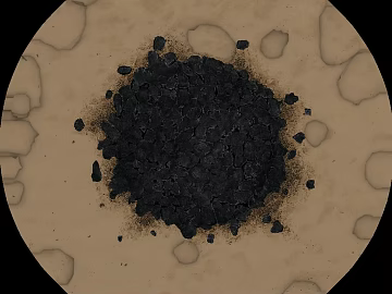 Black brown scorched earth outdoor ground texture (ID:ffaeh046596)
