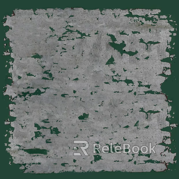 Erosion of metal texture