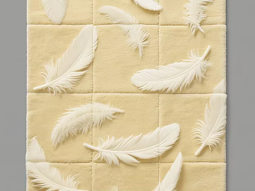 Modern yellow pile carpet texture (ID:ffach278893)