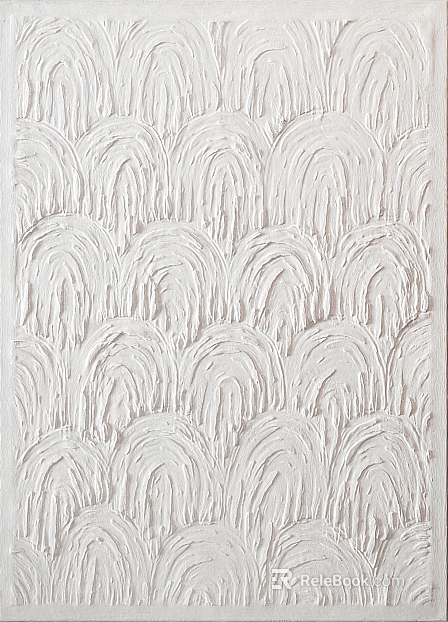 three-dimensional physical painting texture