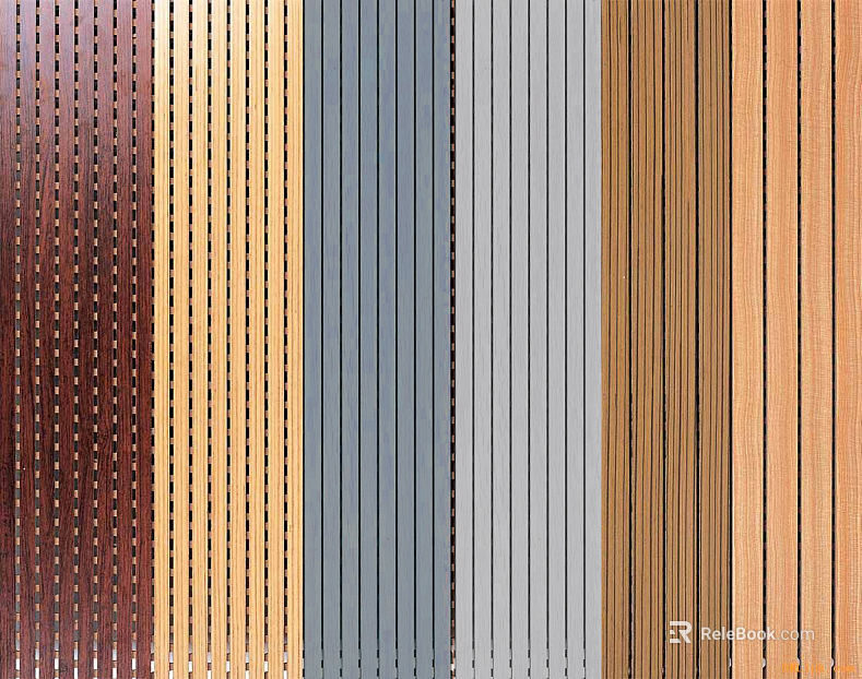 Sound-absorbing panel Dark red sound-absorbing panel texture