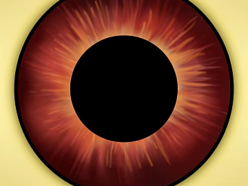 Red-Orange Character Pupil Map texture (ID:ffaeh368146)
