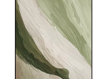 Modern Grey Green Abstract Decorative Painting Living Room Hanging Painting texture (ID:ffaeh864389)