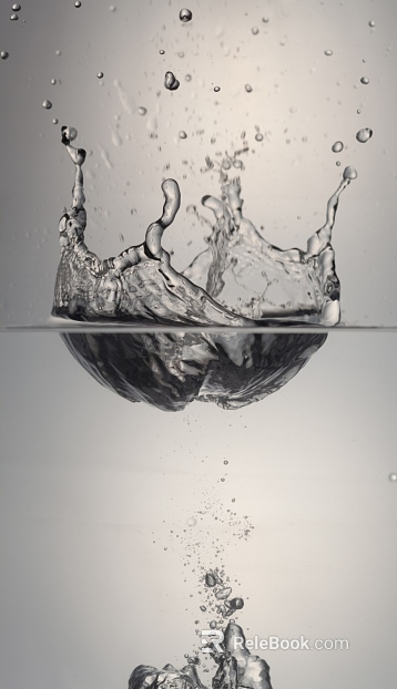 Water pattern texture