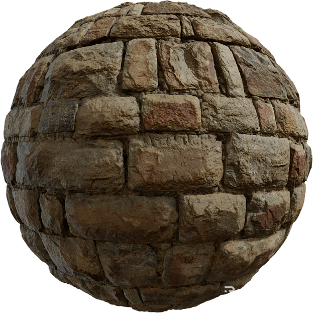 Brick wall PBR texture