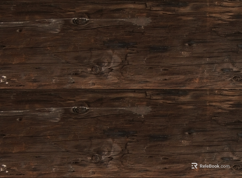 Mid-ancient curry wood veneer texture