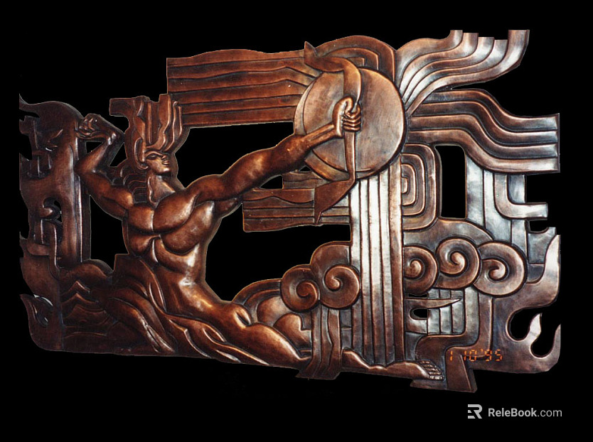wood carving texture