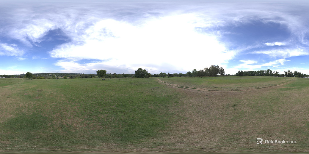 Outdoor Big Lawn Day Cloudy HDR texture