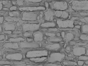 Light gray rubble exterior wall texture (ID:ffaeh667639)