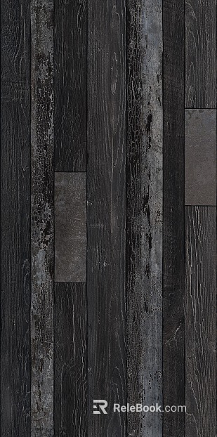 Black Spliced Wood Board texture