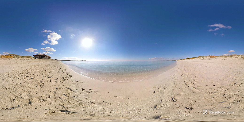 Outdoor Seaside Beach Desert Sunny Day HDR texture