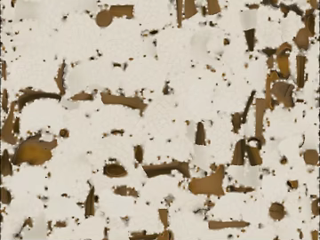 Rice White Bottom Brown Gravel terrazzo Kitchen and Bathroom Floor Tile texture (ID:ffaeh809166)