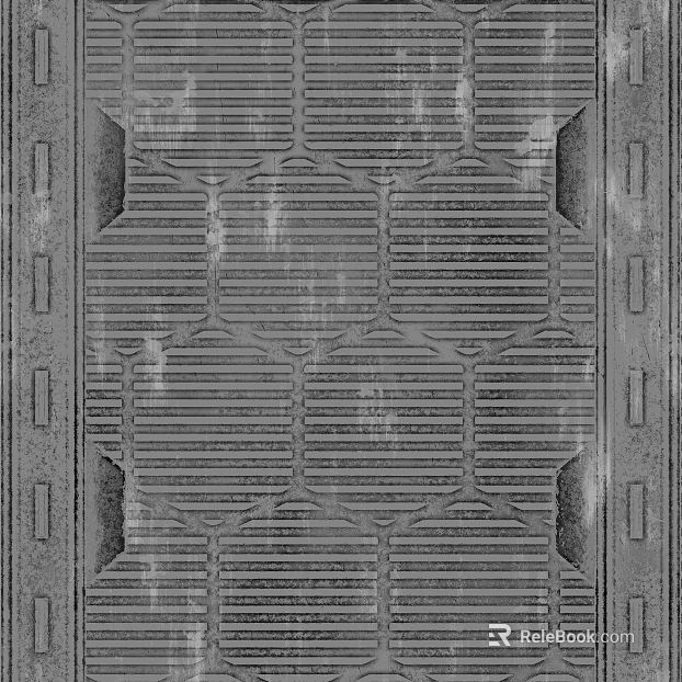 gray do old metal plate industrial ground texture