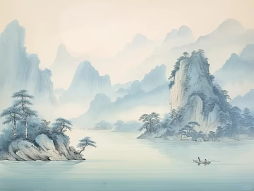 landscape painting texture (ID:ffach982234)