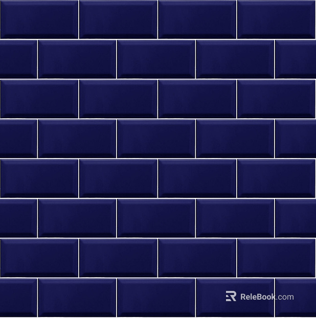Plain Tile Navy Blue Tile Seamless texture