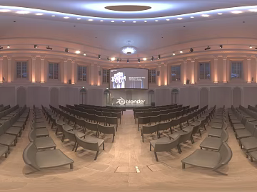 Indoor ambient light theater conference site texture (ID:ffajh258067)