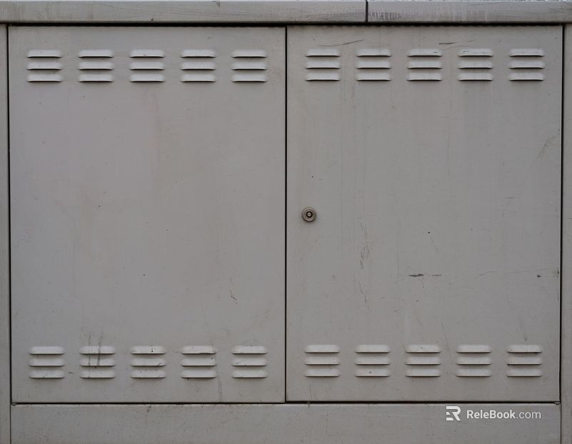 Metal door texture