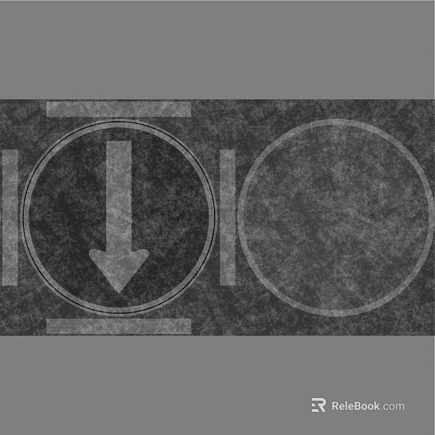 Dark gray industrial wind indicates floor tile parking lot texture