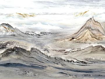 Landscape marble sea and all rivers marble texture (ID:ffajf8901)