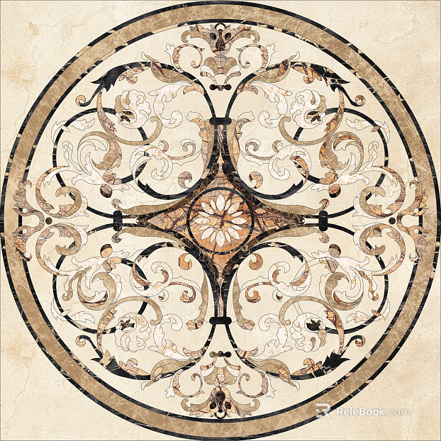 Modeling mosaic tile water knife processing series ceramic tile texture