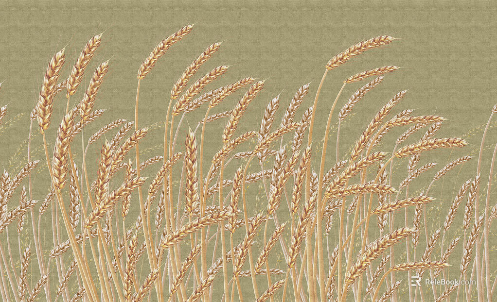 Green plant wallpaper texture