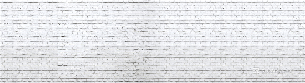 Brick wall enclosing wall black and white texture