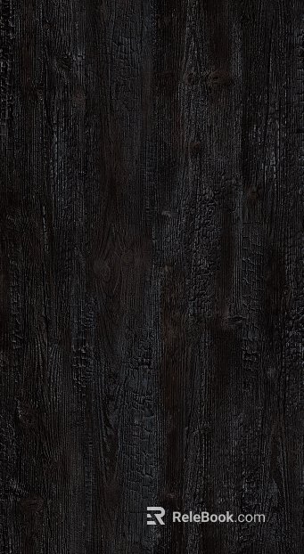 Black Burned Charcoal Burned Weathered Wood Grain texture