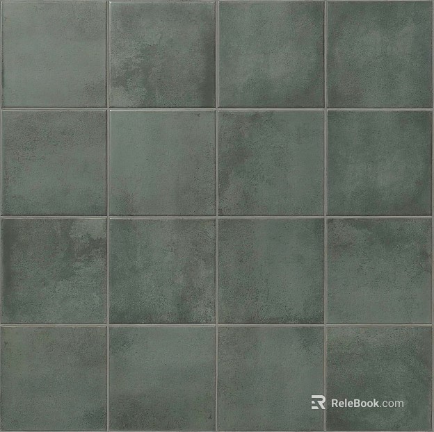 Aged square antique-style tiles texture