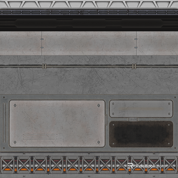 Technology Metal Parquet texture