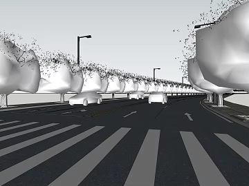 Modern Urban Highway Exterior Map texture (ID:ffaeh732744)
