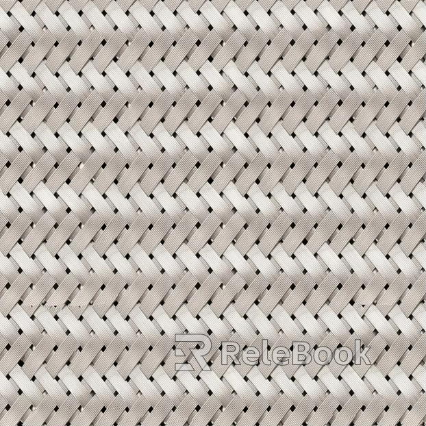 Woven White Woven Seamless texture