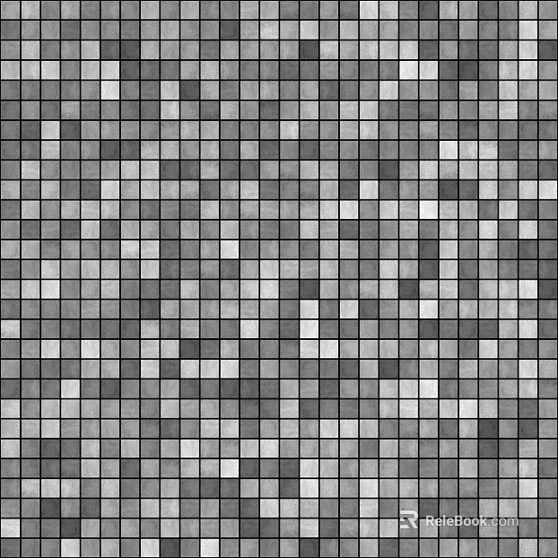 Mosaic Ceramic Map texture