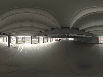 HDR indoor parking during the day texture (ID:ffach657605)
