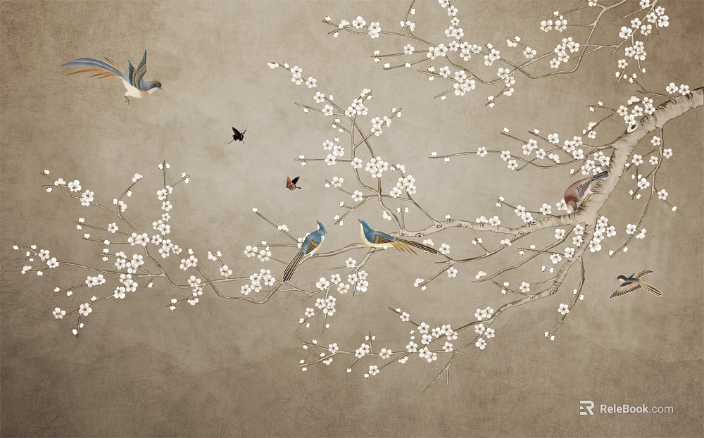 antique painting texture