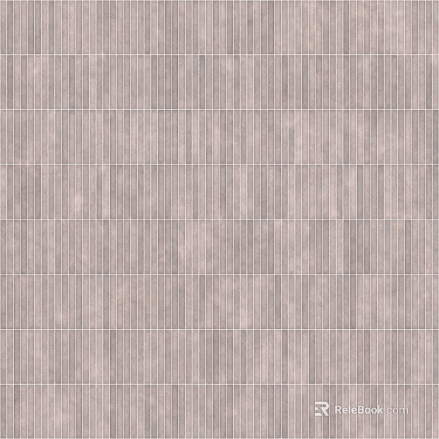Light gray long ceramic mosaic kitchen wall texture
